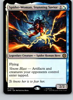 Spider-Woman, Stunning Savior SPM #152 MTG - - Image 1