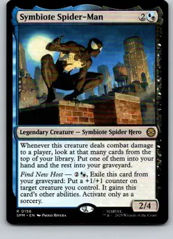 Symbiote Spider-Man SPM #156 MTG - Image 1