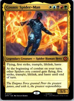 Cosmic Spider-Man M Marvel's Spider-Man 127 NM - Image 1