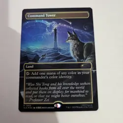 Command Tower 7063 (Rainbow Foil) Secret Lair Drop Foil Magic The Gathering MTG - Image 1