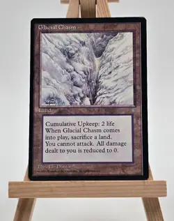Glacial Chasm Ice Age Magic Karte MTG englisch (Gletscherspalte) - Image 1
