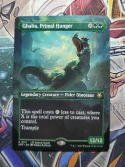 Ghalta, Primal Hunger (Borderless) Special Guests Regular. NM MTG. - Image 1