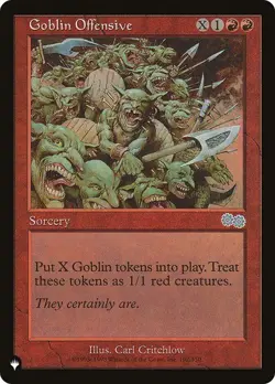 MTG - Goblin Offensive - The List - MB2 - Magic the Gathering - Image 1