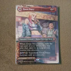 Gwen Stacy - Ghost Spider - Spider-man - MTG spiderman - 0202 - Image 1