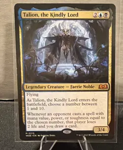 Talion, the Kindly Lord (WOE) Wilds of Eldraine - Mythic Rare - Image 1