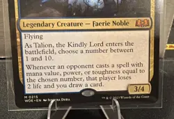 Talion, the Kindly Lord (WOE) Wilds of Eldraine - Mythic Rare - Image 2