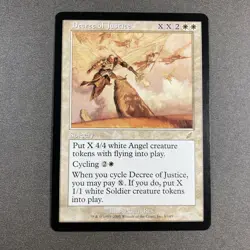 MTG Decree of Justice Scourge Regular Magic The Gathering - Image 1