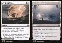 1x Sejiri Shelter // Sejiri Glacier NM Eng MTG - Zendikar Rising - Image 1