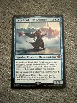 MTG - Urza, Lord High Artificer - Legendary Creature - CMM 130 - Mythic - NM - Image 1