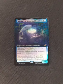 Tui and La, Moon and Ocean (Extended Art) - FOIL - R Avatar: The Last Airbender: - Image 1
