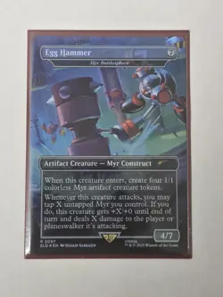 MTG Egg Hammer #2097 Rainbow Foil Rare Secret Lair Drop Series (SLD) - Image 1