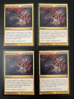 MTG- Cruel Ultimatum x4 - Shards of Alara - Image 1