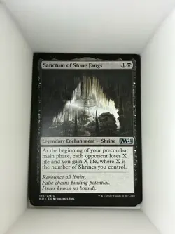 MTG Sanctum of Stone Fangs Core Set 2021 Regular Uncommon. A7 - Image 1
