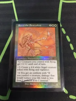 MTG Magic The Gathering Serra The Benevolent Foil Retro Frame Secret Lair - Image 1