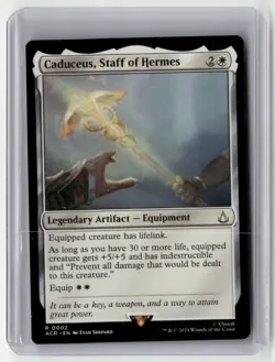 2024 MTG - Universes Beyond: Assassin's Creed Caduceus, Staff of Hermes Regular - Image 1