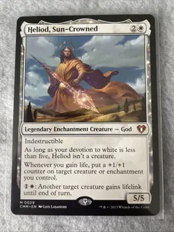 ~ Heliod, Sun-Crowned ~ NM ~ Commander Masters ~ MTG ~ Mythic - Image 1