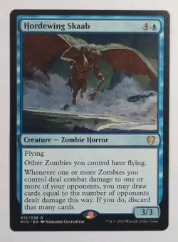MTG - Hordewing Skaab - Commander: Innistrad: Midnight Hunt 015/038 - Regular R - Image 1