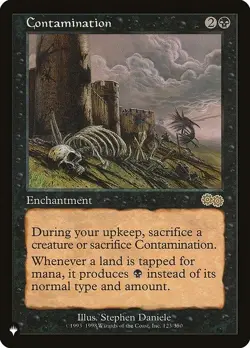 [MTG] Contamination (USG-123) (PLST) NM - Image 1