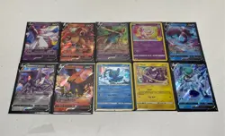 Mixed Rare Pokemon Holographic Trading Card Singles (Set Of 10) - Image 1