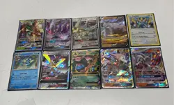 Mixed Rare Pokemon Holographic Trading Card Singles (Set Of 10) - Image 1