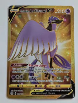 Galarian Articuno V 181/172 Gold Secret Rare Brilliant Stars 2022 Pokemon NM* - Image 1