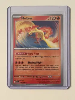 Charizard Ex League Battle Deck Pokemon 151 Non Holo Rare Moltres 146/165 - Image 1
