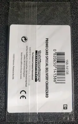 Special Delivery Charizard Holo Promo Sealed SWSH 075 Pokemon Center UK - Image 2