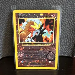 Pokemon TCG Entei WOTC Black Star Promo #34 Cosmos Holo x1 Swirl 🌀 MP - Image 1