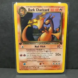 Pokemon Dark Charizard 21/82 1st Edition Non Holo Lp / Mp - Image 1