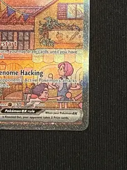 Pokemon TCG Scarlet & Violet Mew EX 053 Black Star Promo Holo NM-/LP+ - Image 5