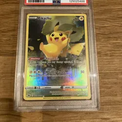 2023 Pokemon TCG Pikachu GG30/GG70 Crown Zenith Full Art Graded PSA 9 MINT - Image 3