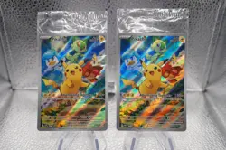 Pokemon Pikachu SVP 027 Scarlet & Violet Paldea Evolved ETB Promo ((SEALED)) - Image 1