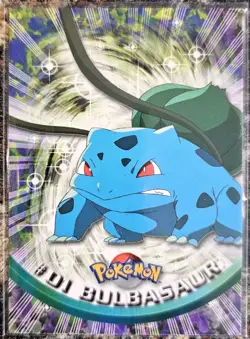 1999 Pokemon Topps Bulbasaur 1 Ungraded NM or Better - Image 1