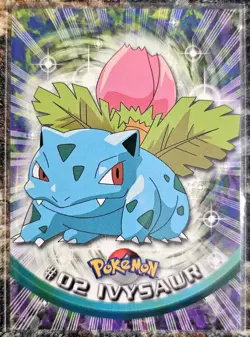 1999 Pokemon Topps Ivysaur 2 Ungraded NM or Better - Image 1