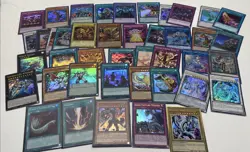 Mixed Rare Holographic YU-GI-OH! TCG and CCG Trading Cards Bundle (Set Of 50) - Image 1