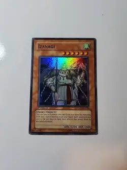Yu-Gi-Oh Izanagi TDGS 1st Edition Super Rare Light Played - Image 1