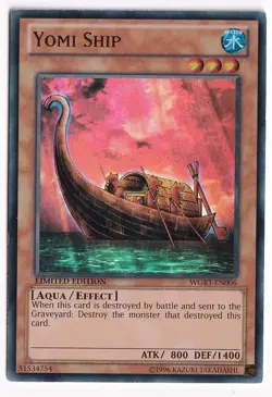 Yomi Ship - Super Rare Limited Edition WGRT-EN006 - YuGiOh - Image 1
