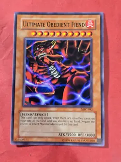 2003 Yu-Gi-Oh! Magician's Force Unlimited #MFC082 Ultimate Obedient Fiend, cd2 - Image 1