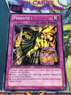 CARTE Yu Gi Oh PENALITE LCYW-FR296 1ere edition - Image 1