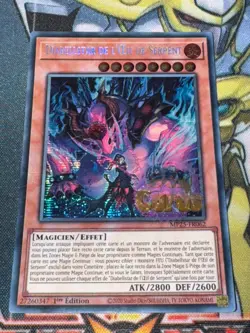 CARTE Yu Gi Oh DIABELSTAR DE L'OEIL DE SERPENT MP25-FR062 1ere edition - Image 1