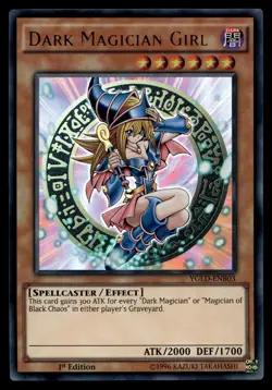 Dark Magician Girl (B) YGLD-ENB03 King of Games: Yugi's Legendary Decks - Image 1