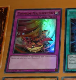 TCG Yu-Gi-Oh ULTRA RARE HOLO CARD CARTE Tornade Majesspectre MP16-FR158 NEUF FR - Image 1
