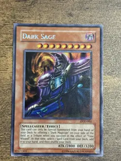 Yu-Gi-Oh Dark Sage DOD-002 Prismatic Secret Rare (NM) - Image 1