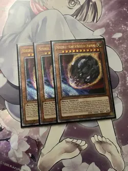 Yugioh! NM-LP Nibiru, the Primal Being (Quarter Century Secret Rare) RA01-EN015 - Image 1
