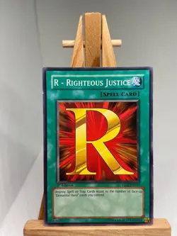 R - Righteous Justice - 1st Edition YSDJ-EN031 - LP - YuGiOh - Image 1