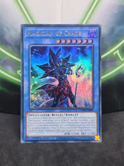 Yugioh Magician of Chaos LDS3-EN089 Ultra Rare 1st Edition NM - Image 1