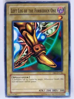 Left Leg of the Forbidden One - DB1-EN136 - Common - Unlimited - Image 1