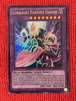 YuGiOh! - Lunalight Panther Dancer - Shining Victories (SHVI) - 1st Edition - Image 2