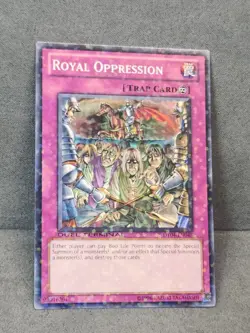 Yugioh Royal Oppression DT04-EN048 Duel Terminal Normal Parallel Limited VLP - Image 1