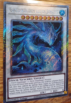 YuGiOh! Ghoti aus dem tiefen Jenseits - RA04-DE060 - Platinum Secret Rare - NM - Image 1